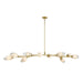 DVI Lighting - DVP33204GLD-ICE - Ten Light Chandelier - Javelin - Gold