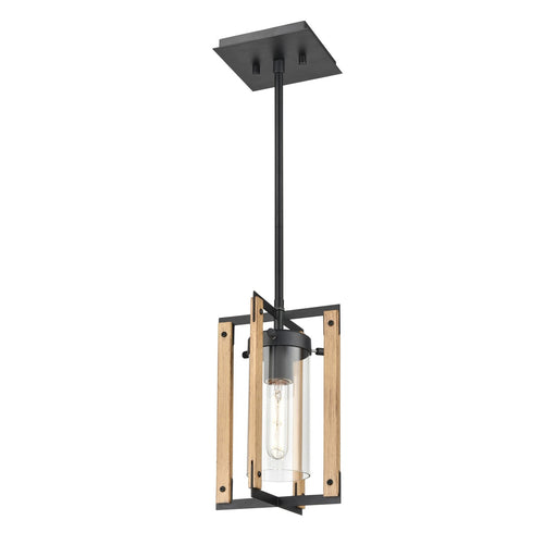 DVI Lighting - DVP38621EB+NW-CL - Pendant - Okanagan - Ebony