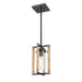 DVI Lighting - DVP38621EB+NW-CL - Pendant - Okanagan - Ebony