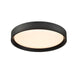 DVI Lighting - DVP40238MB-5CCT - LED Flush Mount - Hudson - Matte Black