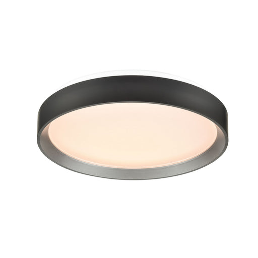 DVI Lighting - DVP40238PL+MB-5CCT - LED Flush Mount - Hudson - Platinum/Matte Black