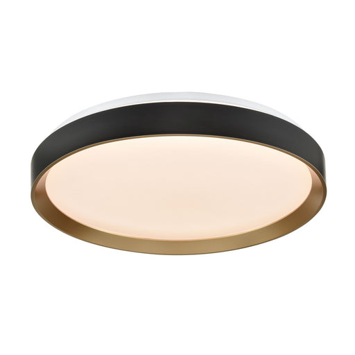 DVI Lighting - DVP40248GD+MB-5CCT - LED Flush Mount - Hudson - Gold/Matte Black