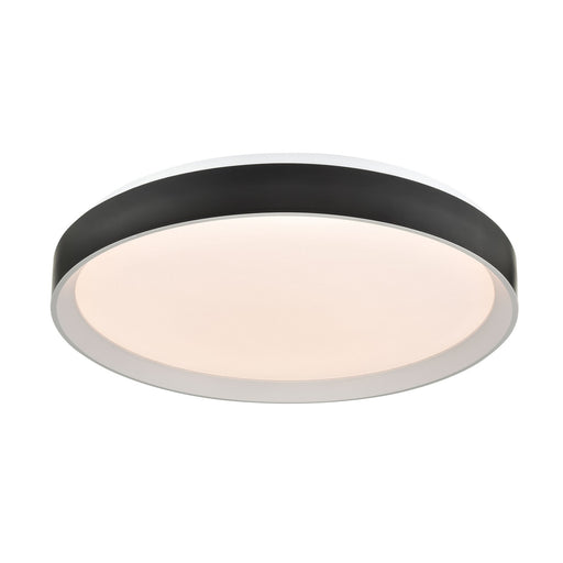 DVI Lighting - DVP40248MW+MB-5CCT - LED Flush Mount - Hudson - Matte White/Matte Black