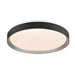 DVI Lighting - DVP40248PL+MB-5CCT - LED Flush Mount - Hudson - Platinum/Matte Black