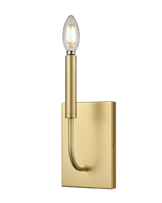 DVI Lighting - DVP44001MF+PSB - One Light Wall Sconce - Olivia - Multiple/Painted Satin Brass