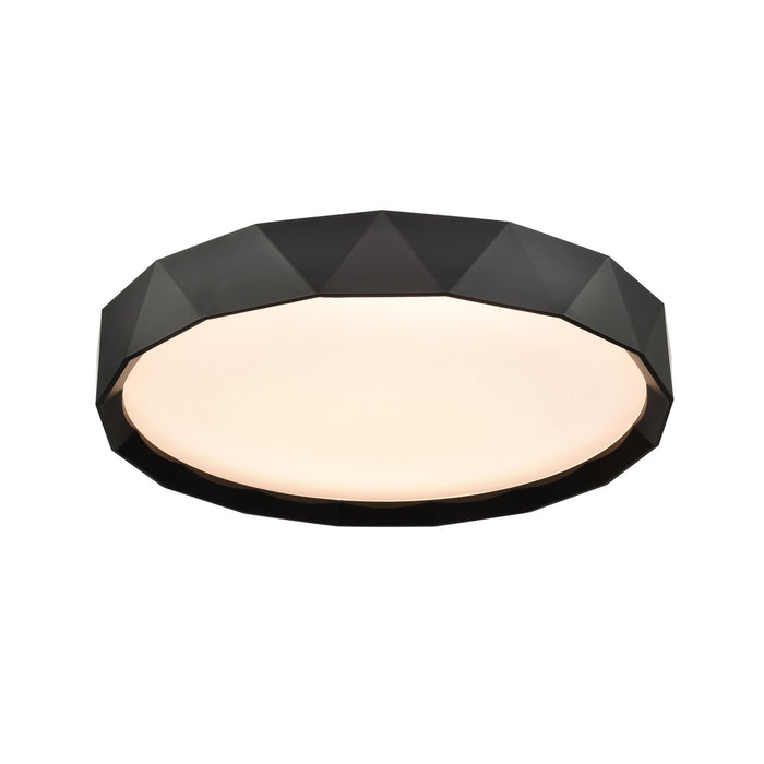 DVI Lighting - DVP44138MB-5CCT - LED Flush Mount - Dawson - Matte Black