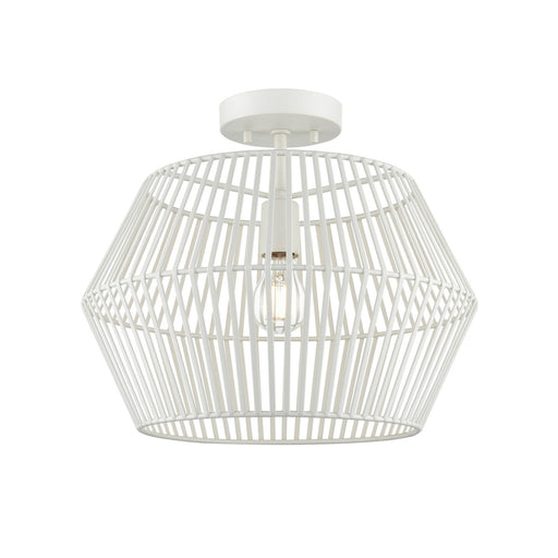 Ladysmith Flush Mount Matte White