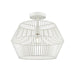 DVI Lighting - DVP44512MW - Flush Mount - Ladysmith - Matte White