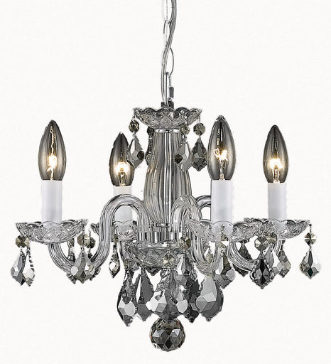 Azalea Four Light Pendant Chrome