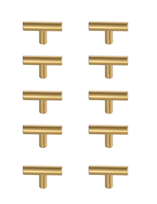 Elegant Lighting - PL400-4-BR-10PK - Bar Pull Multipack (set of 10) - Quinn - Brass