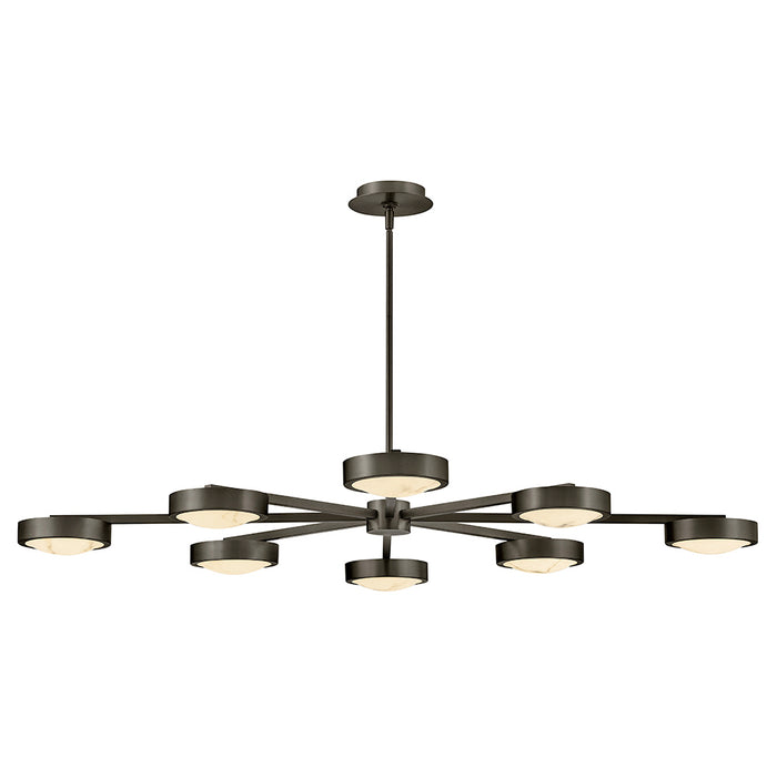 Fredrick Ramond - FR31014BX - LED Semi Flush Mount - Cava - Black Oxide