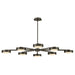 Fredrick Ramond - FR31014BX - LED Semi Flush Mount - Cava - Black Oxide