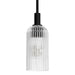 Hunter - 13235 - One Light Pendant - Beverly Glen - Matte Black