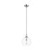 Hunter - 48060 - One Light Pendant - High Oaks - Brushed Nickel
