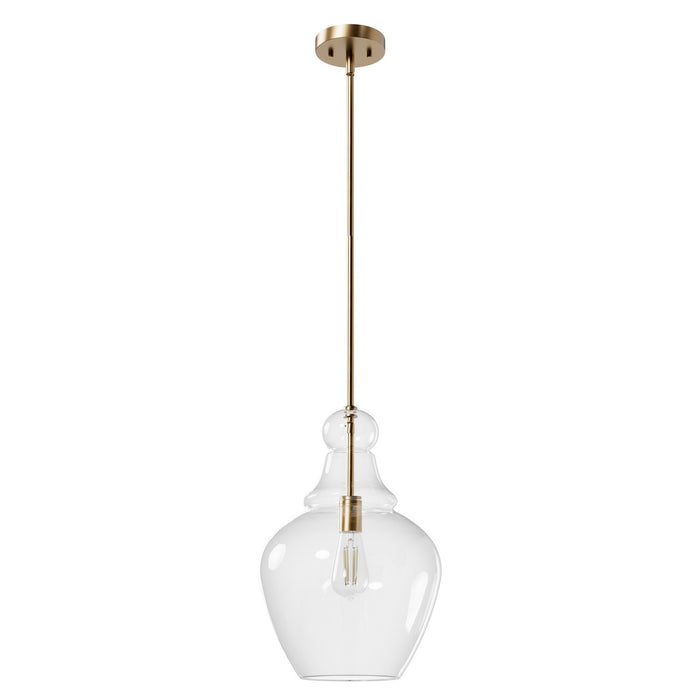 Hunter - 48062 - One Light Pendant - Maple Park - Alturas Gold