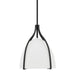 Hunter - 48119 - One Light Pendant - Arcelia - Matte Black
