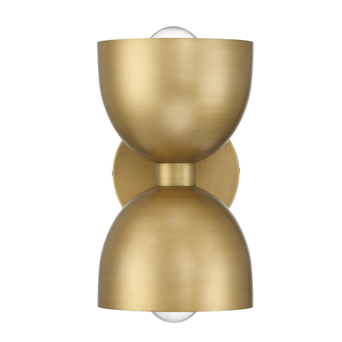 Hunter - 48131 - One Light Wall Sconce - Erling - Luxe Gold
