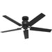 Hunter - 51459 - 52 InchesCeiling Fan - Windbound - Matte Black