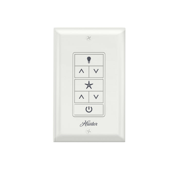 Hunter - 99815 - Universal Fan-Light Wall Control - White