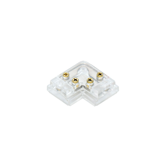 W.A.C. Lighting - T24-DU-L-CL - L Connector - Invisiled Duet - Clear