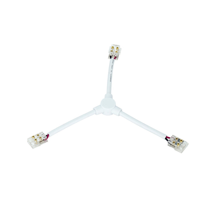 W.A.C. Lighting - T24-DU-Y-WT - Y Connector - Invisiled Duet - WHITE