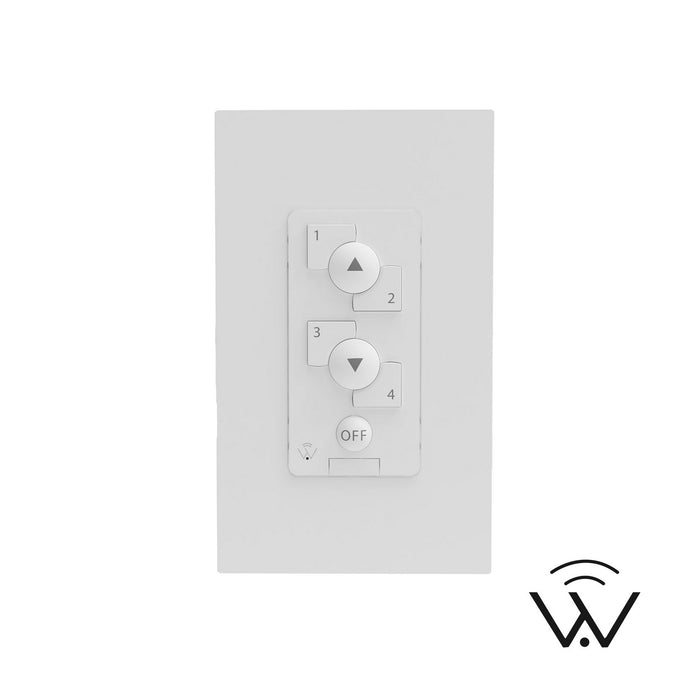 W.A.C. Lighting - WH-WS-WT - WallStation - Wac Mesh - White