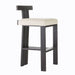 Arteriors - FSI14 - Bar Stool - Enola - Natural/Ebony/Antique Brass