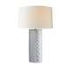 Arteriors - PTC30-167 - One Light Table Lamp - DiMaggio - Glacial Reactive/Polished Nickel/Ivory/Off-White