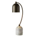 Arteriors - PTC34 - One Light Desk Lamp - Daley - English Bronze/Gray Flower