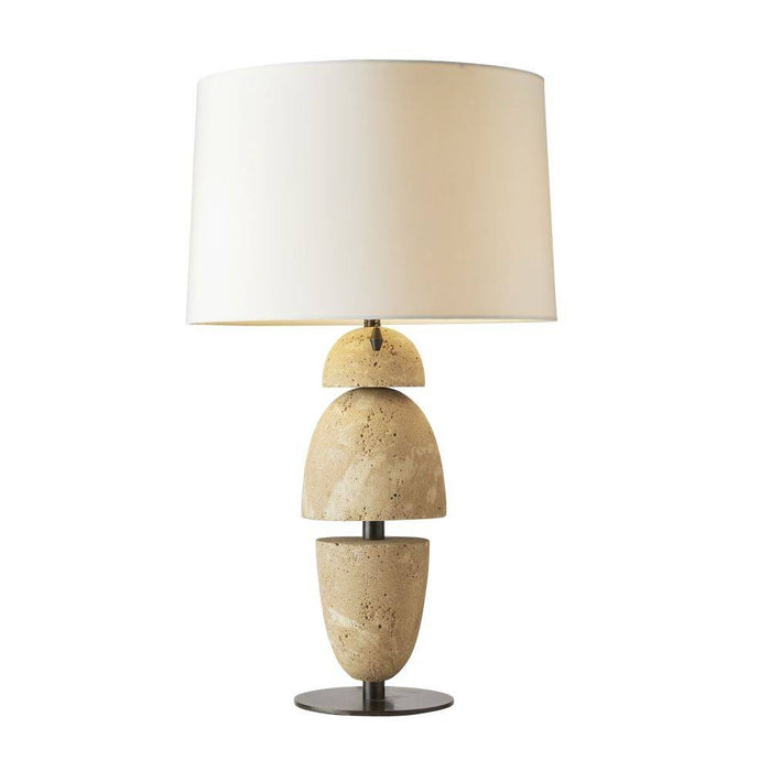 Arteriors - PTC43-229 - Two Light Table Lamp - Comal - Sand/Bronze/Bronze/Off-White/Off-White