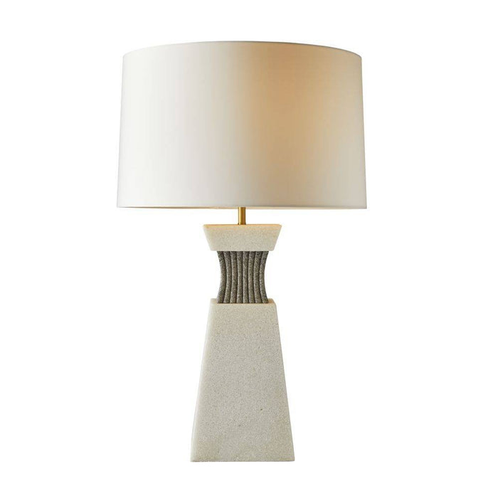 Arteriors - PTC47-SH050 - One Light Table Lamp - Dynasty - Ivory/Graphite/Antique Brass/Off-White/Off-White