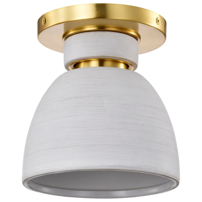 Nuvo Lighting - 60-8001 - Flush Mount - Collins - Brushed Brass