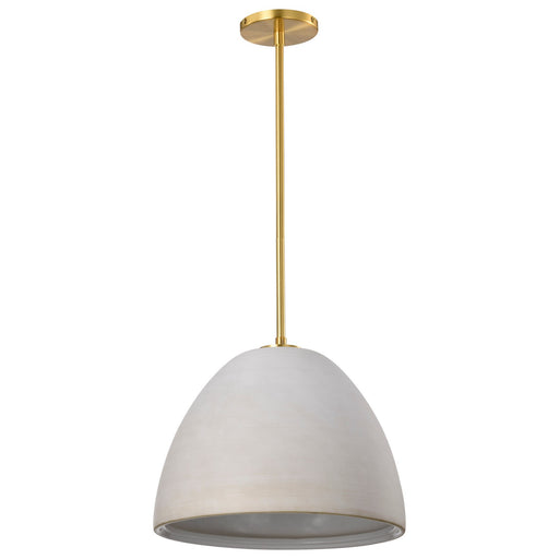 Collins Pendant Brushed Brass
