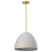 Nuvo Lighting - 60-8003 - Pendant - Collins - Brushed Brass