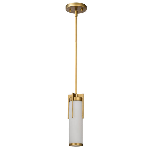 Roselle Mini Pendant Natural Brass
