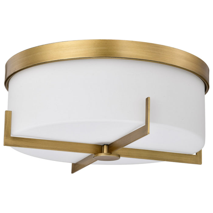 Nuvo Lighting - 60-8044 - Flush Mount - Roselle - Natural Brass
