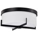 Nuvo Lighting - 60-8054 - Flush Mount - Roselle - Matte Black