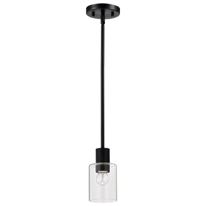 Nuvo Lighting - 60-8064 - Mini Pendant - Clarksville - Matte Black