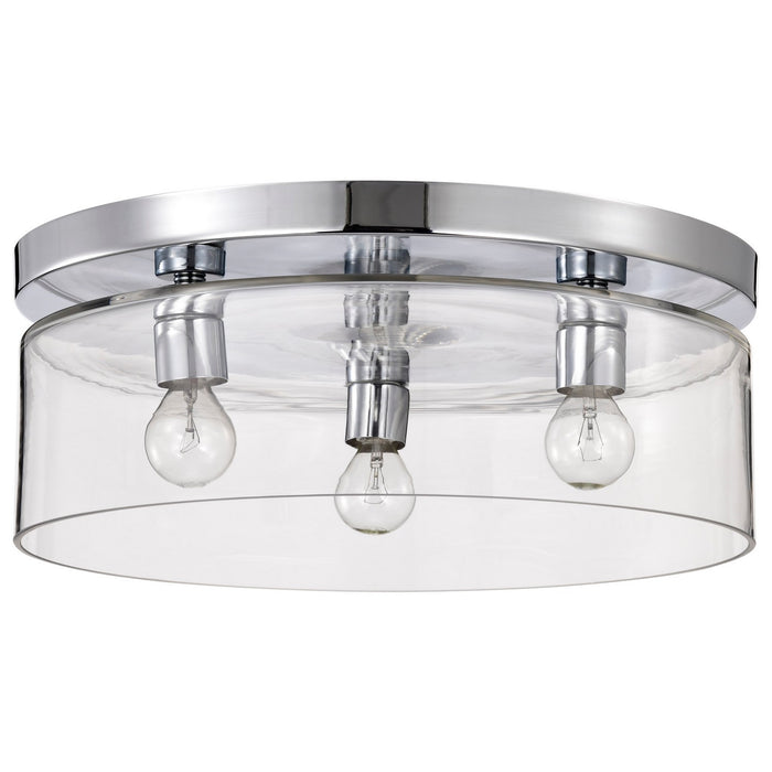 Nuvo Lighting - 60-8074 - Flush Mount - Marlowe - Polished Nickel