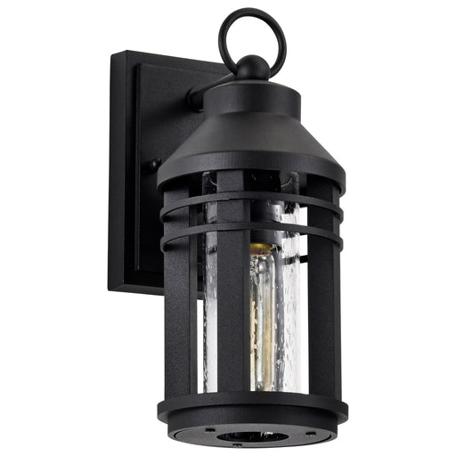 Wilton One Light Wall Lantern Matte Black