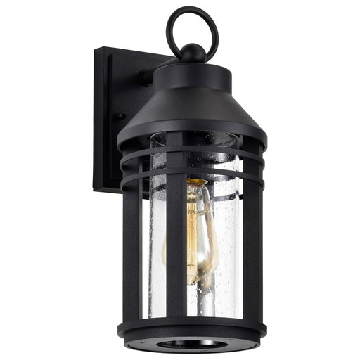Wilton One Light Wall Lantern Matte Black