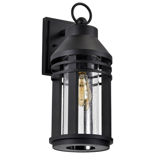 Wilton One Light Wall Lantern Matte Black