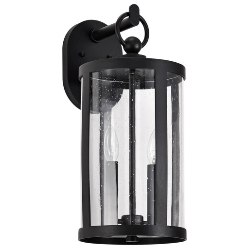 Broadstone Two Light Wall Lantern Matte Black
