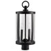 Nuvo Lighting - 60-8114 - Two Light Post Top - Broadstone - Matte Black