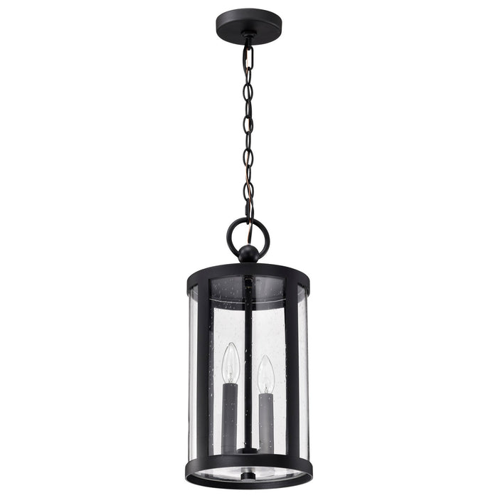 Nuvo Lighting - 60-8115 - Two Light Hanging Lantern - Broadstone - Matte Black