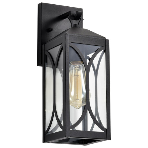 Oaklyn One Light Wall Lantern Matte Black