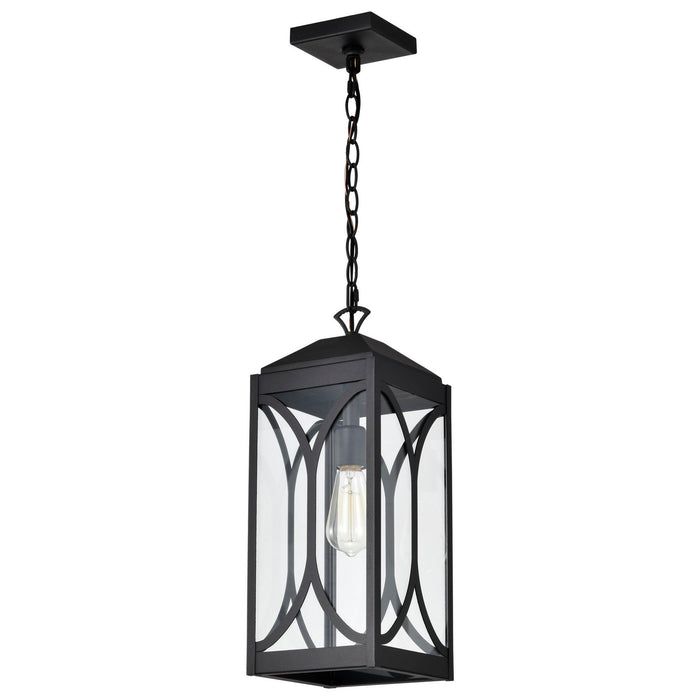 Nuvo Lighting - 60-8125 - One Light Hanging Lantern - Oaklyn - Matte Black