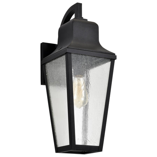 Lawrence One Light Wall Lantern Matte Black