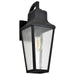 Nuvo Lighting - 60-8133 - One Light Wall Lantern - Lawrence - Matte Black