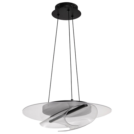 Geneva LED Pendant Matte Black